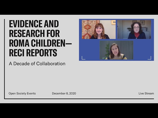 Evidence and Research for Roma Children—RECI Reports: A Decade of Collaboration