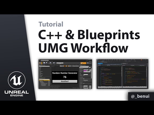 Unreal Engine 4 UI: C++ & Blueprints UMG Workflow Tutorial