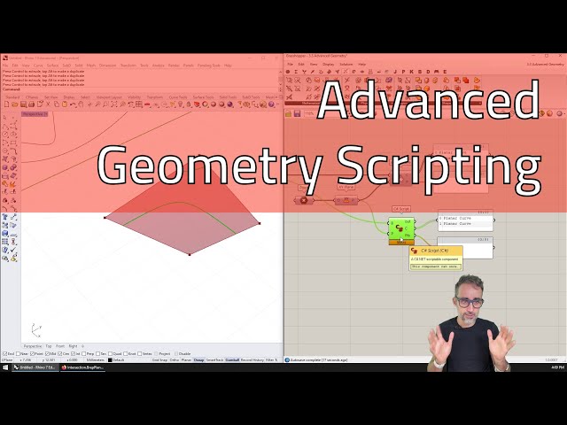 3.3 Advanced Geometry Scripting - Advanced Development in Grasshopper