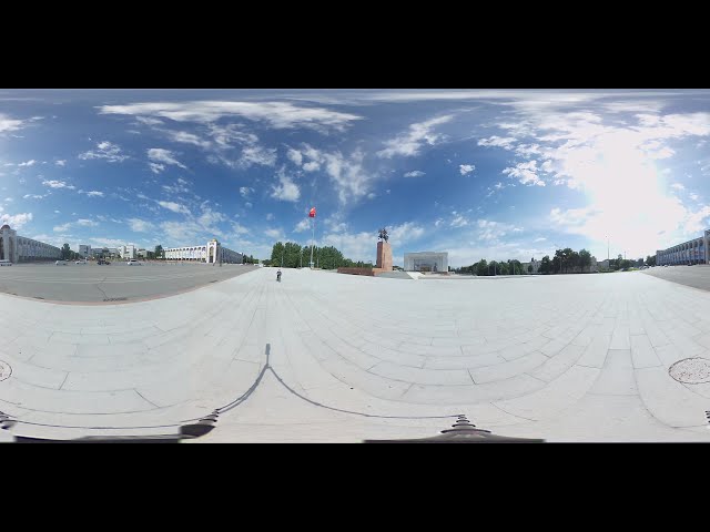 360 video: Landmarks in Bishkek, Kyrgyzstan