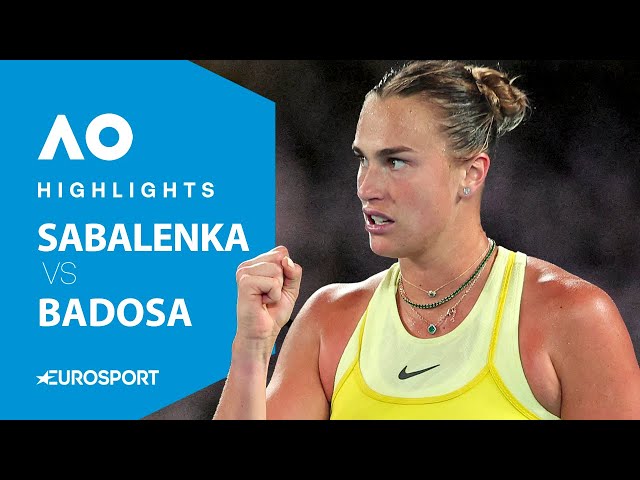 Aryna Sabalenka vs Paula Badosa | Semi Final | Australian Open 2025 Extended Highlights