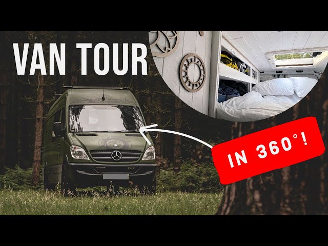 360˚ Van Tour - Kofifernweh, the cabin wth the desire to travel