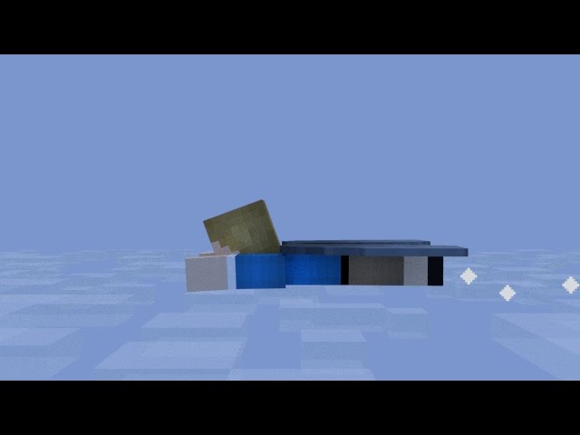 Minecraft Animation: Arbiter617 Elytra Fail