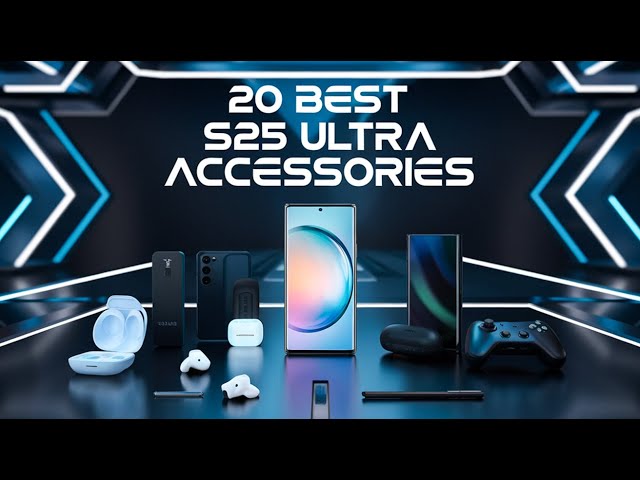 Top 20 Best Galaxy S25 Ultra Accessories! Cases / Camera / Gaming 