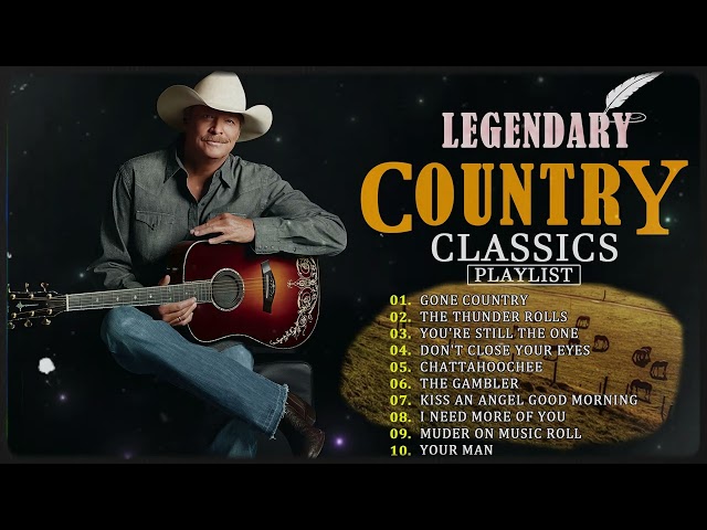 Alan Jackson, George Strait,  Kenny Rogers, Dolly Parton, ⭐ The Legend Country Songs Of All Time🎶