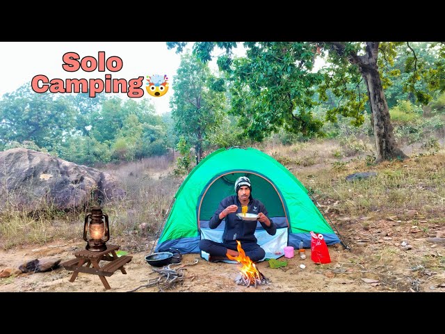 solo camping video | camping in india | ram mp camping