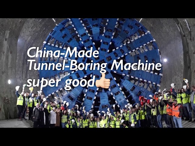 China-made tunnel-boring machine flexes its power in Istanbul, Turkey