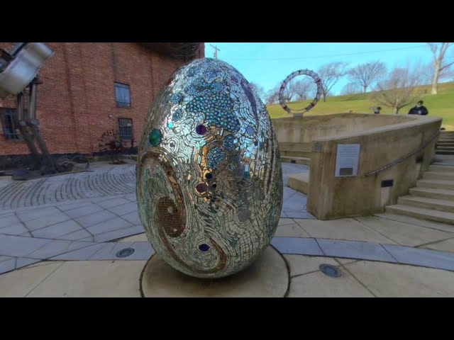 Outdoor Art at the American Visionary Art Museum 3D 180 VR