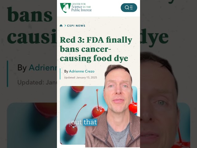 FDA Bans Food Dye