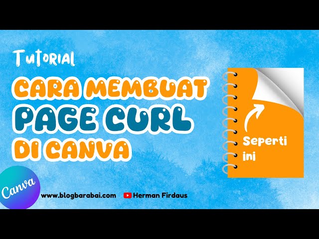 Cara Membuat Efek Page Curl di Canva