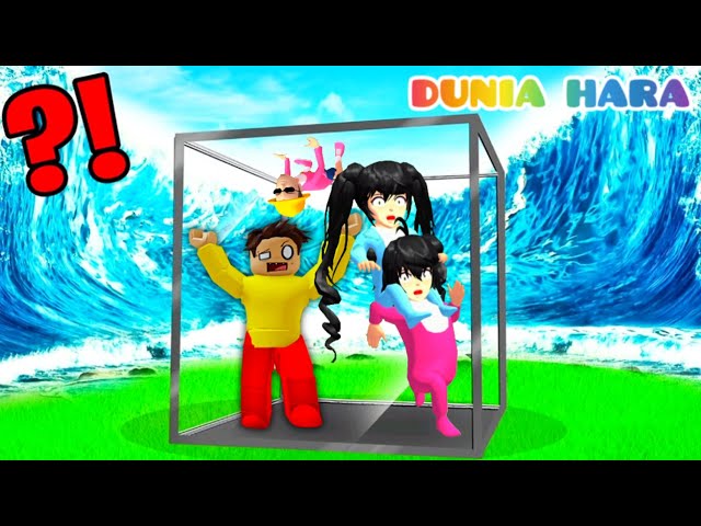 Yuta Punya Kekuatan Rahasia Berenang Di Dalam Tsunami 😱| Baby Hara Lari Dari Tsunami | Dunia Hara