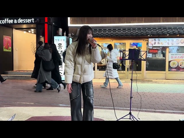 HONGDAE BUSKING [이토록 TOROK] - [Frozen OST] Let It Go (3) 20250115 ENCORE