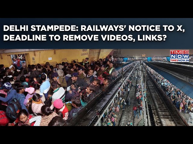 New Delhi Stampede: Railways' Notice To X, Deadline To Remove Videos, Links? Team Vaishnaw Says