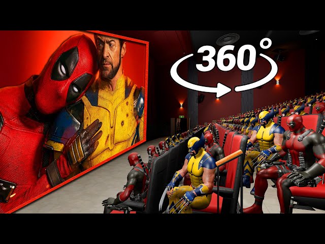 Deadpool & Wolverine Movie - CINEMA HALL | VR/360° Experience