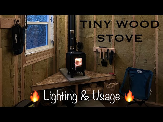 Dwarf Tiny Wood Stove - Lighting & Usage