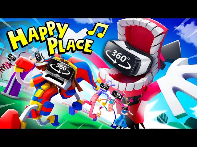 WACKY WORLD 2 - "Happy Place" - Digital Circus Music Video [Version B] 360º VR