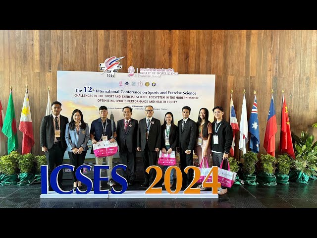 2024 IOHSK Delegate at the International Conference on Sports & Exercise Science (ICSES), Thailand.