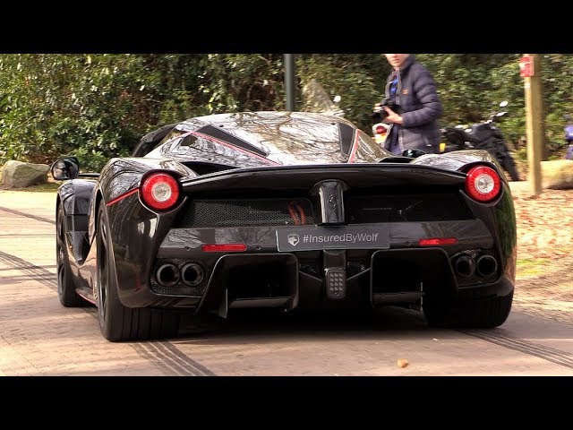 Ferrari LaFerrari Aperta - LOUD Revs & Engine Sounds!