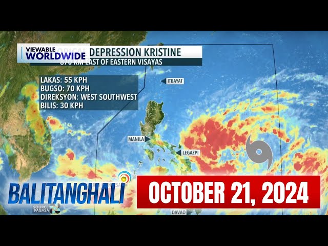 Balitanghali Express: October 21, 2024