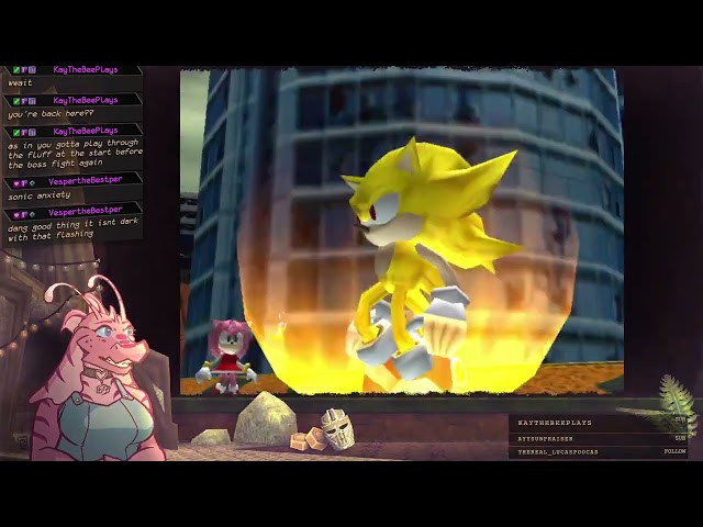 Sonic Adventure: Perfect Chaos fight