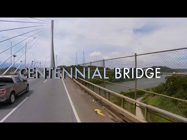 Centennial Bridge | from WEST a EAST | 360º Video