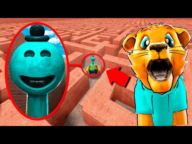 Can DOEY THE DOUGHMAN find me in a MAZE?! (Gmod Sandbox)