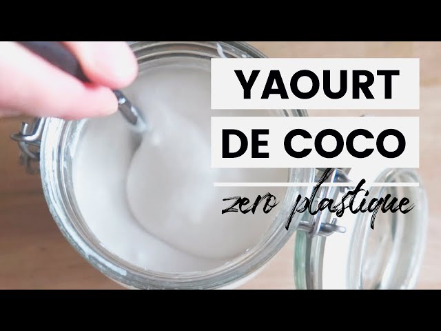 Yaourt de coco sans yaourtière ULTRA-FACILE !  #milenandco