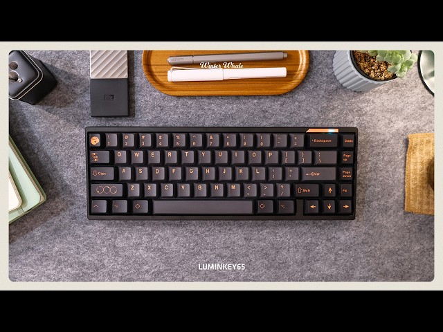 LUMINKEY65 Keyboard Typing ASMR - Satisfying Keystrokes | 키보드 ASMR