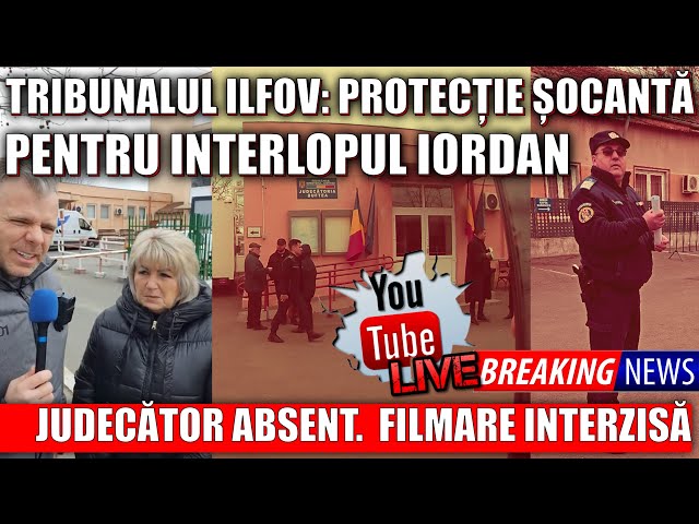 Special LIVE: Clanul Iordan. Decizie ireala a Tribunalului: Filmarea interzisa, proces amânat