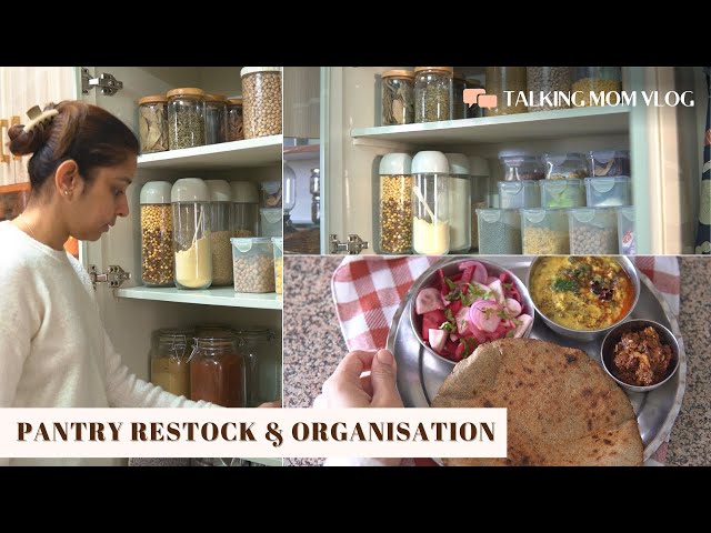 PRODUCTIVE DAY VLOG | Pantry Organization and Restocking | Healthy Breakfast & Lunch Recipe