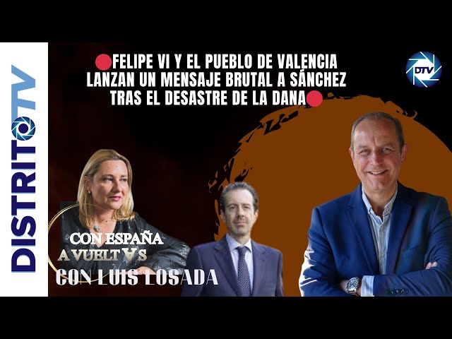 🔴FELIPE VI Y EL PUEBLO DE VALENCIA LANZAN UN MENSAJE BRUTAL A SÁNCHEZ TRAS EL DESASTRE DE LA DANA🔴