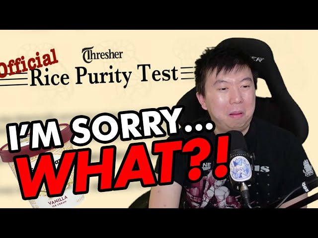 THE HETSUKA LORE VIDEO | Rice Purity Test