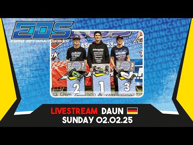 EOS Euro Offroad Series RD4 2025 in Daun / Germany - Sonntag 02.02.2025