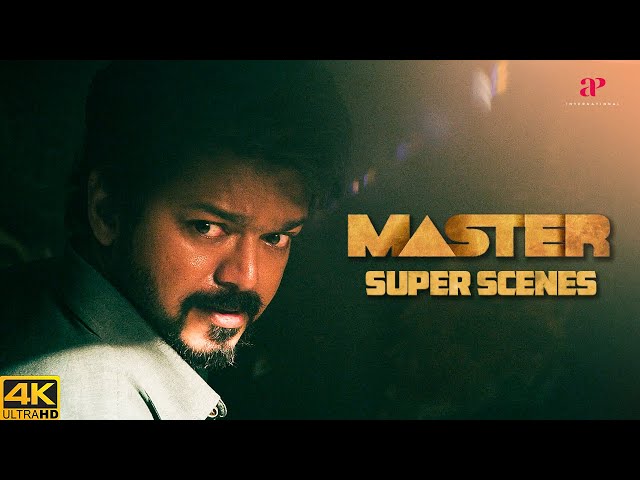 Master Super Scenes 4K | When the gentle giant roared! | Vijay | Vijay Sethupathi | AP International