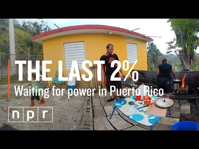 The Last 2% Of Puerto Ricans Are Still Waiting For Power (360°) | NPR