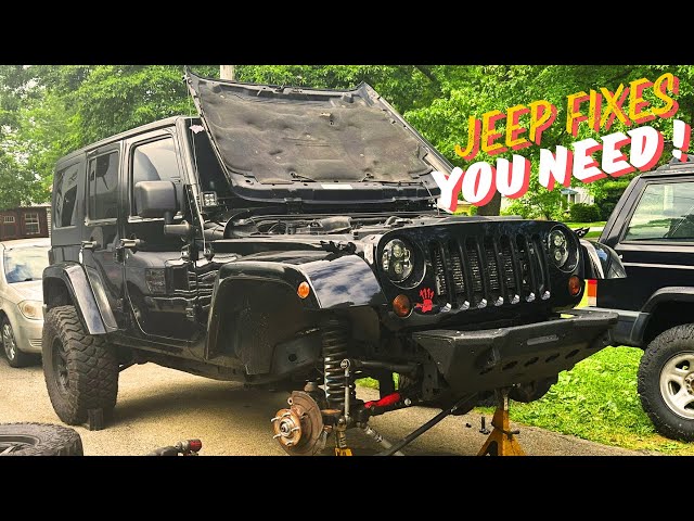 Top 4 Jeep Wrangler JK & JKU Issues (2007-2018)