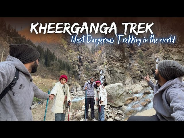 KHEERGANGA TREK is Most Hyped Trek 🌄 - | Tosh Village To Kheerganga Trek | - | Honeymoon Days - 4 |