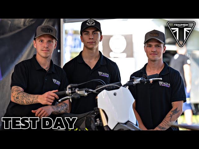 Triumph Test Day | TF250X | ESTONIA