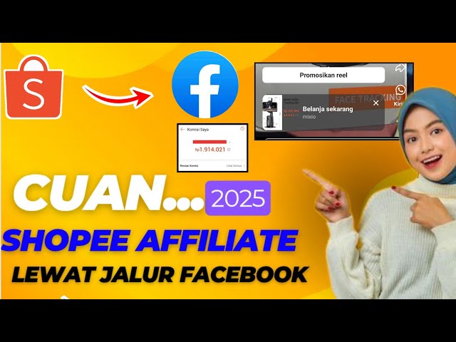 TERBARU‼️ CARA JUALAN PRODUK SHOPEE AFFILIATE PROGRAM KE FACEBOOK 2025