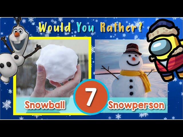 Would You Rather? Winter Edition | Winter Brain Break  | Indoor Recess Game | PhonicsMan Fitness