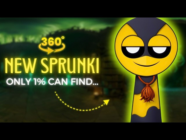 😱 New Sprunki Found?! VR 360° Finding Challenge | Only 1% Can Find!