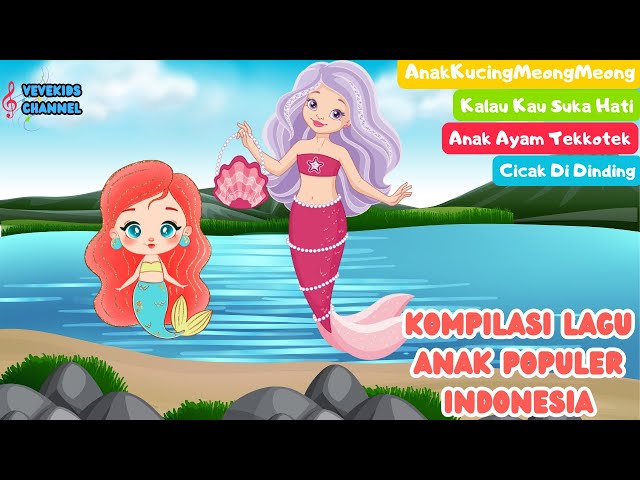 KALAU KAU SUKA HATI-KUCING | LAGU ANAK ANAK TERBAIK & TERFAVORIT- LAGU ANAK ANAK - @vevekidschannel