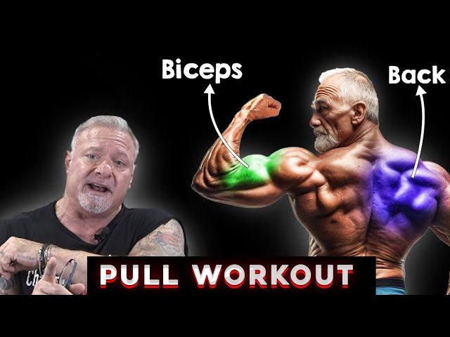 Old School Strength: Superset Back & Biceps Workout for Men 50+