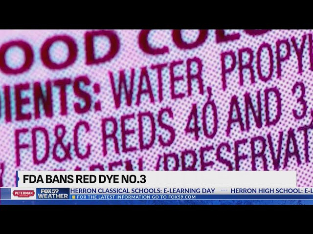 Why the FDA banned Red No. 3