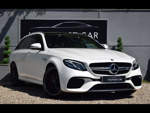 Mercedes-Benz E Class 4.0 E63 BiTurbo V8 AMG S 4MATIC+ (s/s) 5dr - 360° VIRTUAL TEST DRIVE VIDEO