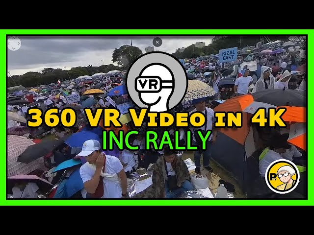 360 Video INC Rally for Peace