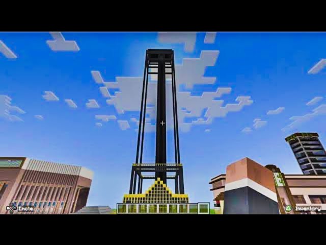 New MINECRAFT VERSION OF MORGAN TOWER (sneak peek) (under construction)