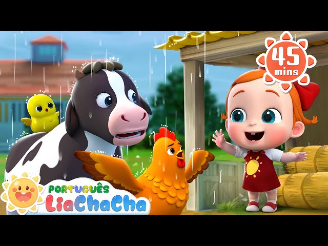 Sons dos Animais e Chuva Chuva | Compilação | LiaChaCha  - Música Infantil & Canção Infantil