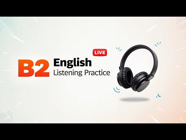 English Listening Practice 🔴 Live 🔴