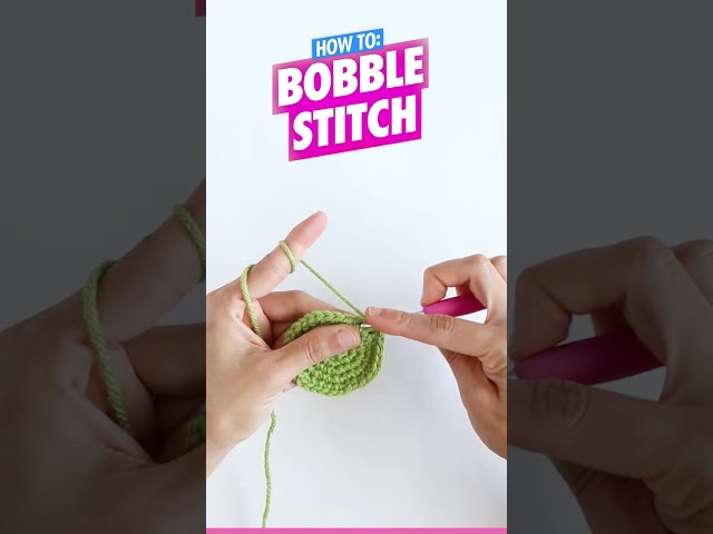 How To Crochet: Bobble Stitch (BO) for Beginners - Amigurumi Tutorial